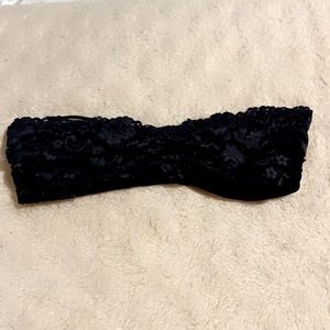 forever 21 lace strapless bra